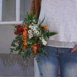 Ramo de novia discreto pero coqueto