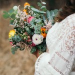 Ramo de novia en la Boda de Paula y Miguel